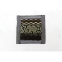 ราคา ที่รองแก้วเสื่อกก เซ็ต 6 ชิ้น แผ่นรองแก้ว เสื่อกก ลายช้าง แถบมัดย้อม Reed Coaster (14268670386)