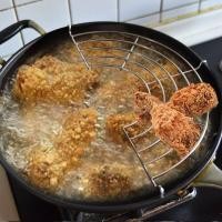 ราคา จานนึ่งทอดกรองตารางนึ่งน้ำมันตาข่ายแยกชั้นวางท่อระบายน้ำชั้นวางน้ำมันหยดกรองน้ำมันวางกระทะน้ำมัน (14833184151)