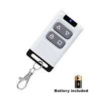 ราคา ลูกกลิ้งประตูม้วนไฟฟ้าสำหรับม้วนเก็บได้ประตูโรงรถแบบเหล็กรีโมตใช้ได้ทั่วไปตัวกั้นพื้นที่พับเก็บได้กุญแจประตู433 (19811328390)