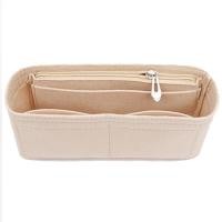 ราคา รู้สึกแทรกกระเป๋าออแกไนเซอร์เหมาะกับสำหรับ FENDI Baguette กระเป๋าในกระเป๋าแต่งหน้ากระเป๋าถือออแกไนเซอร์เดินทางภายในกระเป๋ากระเป๋าเครื่องสำอางแบบพกพา (14900999328)
