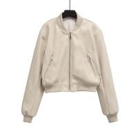 ราคา Zaraซีอิ๊วขาวคอตั้งสำหรับฤดูใบไม้ร่วงใหม่เสื้อแจ็คเก็ตบอมเบอร์หนังบดทำหนังเทียมเก่าเสื้อแจ็คเก็ตหนังผู้หญิง4341731 800 (20422670588)