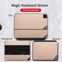 ราคา เหมาะสำหรับคีย์บอร์ดมายากลฟิล์มสีบริสุทธิ์2020 Ipad Pro11 2021 Ipad 12 9นิ้วสติกเกอร์ผิวฝาครอบป้องกันแป้นพิมพ์ TPU (10726683552)