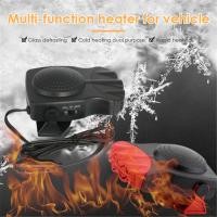 ราคา Stock Portableฮีตเตอร์ติดรถยนต์Autoเครื่องทำความร้อนอิเล็กทรอนิกส์พัดลมเครื่องทำความร้อนFast Defrost 12V 150Wฮีตเตอร์ติดรถยนต์ปลั๊กฮีทเตอร์เทอร์มอสแตตปรับได้2ใน1เครื่องทำความร้อน Coolingฟังก์ชั่น3 Ou