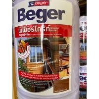 ราคา BegerDrite Wood Preservative เบเยอร์ไดร้ท์ Beger น้ำยากันปลวก ทาไม้ สูตรน้ำมัน ถังใหญ่ 13 ลิตร ยากันปลวก (18328798343)