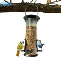 ราคา FunsLane กล่อง Makanan Burung Nuri เครื่องจ่ายอาหารแบบแขวนในที่ให้อาหารนกสำหรับระเบียงกลางแจ้ง (21160413631)
