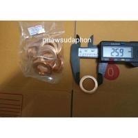 ราคา แหวนทองแดง 18 มิล หนา 1 มิล และ 1 5 มิล ถุงละ20 100ตัว (20926461103)