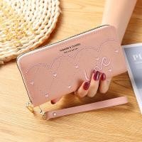 ราคา กระเป๋าสตางค์ กระเป๋าสตางค์ใบยาว กระเป๋าสตางค์ผู้หญิง กระเป๋าสตางค์ใบยาวสําหรับสตรี ใส่บัตรได้หลายช่อง wallet Seabuy (17609501053)