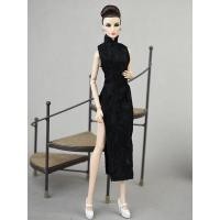 ราคา คุณภาพสูงลูกไม้แฟชั่นเสื้อผ้าตุ๊กตาสำหรับตุ๊กตาบาร์บี้ชุดตุ๊กตาชุดกี่เพ้าจีนดั้งเดิม1 6ตุ๊กตาอุปกรณ์เสริม (14350388107)