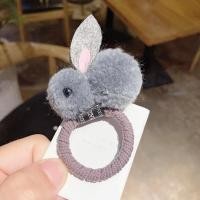 ราคา เชือกผูกยางรัดผมกระต่ายลูกบอลน่ารักการ์ตูนสำหรับผู้หญิงแถบยางยืดหยุ่นแบบเกาหลีแถบยางรัดผมกิ๊ฟติดผมกระต่ายเครื่องประดับผมเด็ก (17397284994)