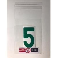 ราคา สติ๊กเกอร์ติดแผ่นป้าย Anti flash สีเขียว สำหรับป้ายปัจจุบัน ขนาด 5 8 6 Cm (18178337131)