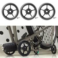 ราคา LazaraLife 3 ชิ้นง่ายล้อด้วยสลักเกลียวสำหรับ Brompton พับจักรยานสีดำ (7812637033)