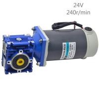 ราคา เกียร์หนอนล็อคตัวเอง DC มอเตอร์เกียร์24v200W แรงบิดสูงย้อนกลับ RV30มอเตอร์ความเร็ว (12452486738)