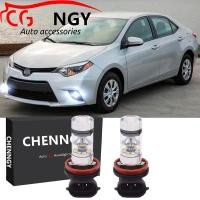 ราคา สำหรับ TOYOTA Corolla altis 2014 2020 6000K 9 32V โปรเจคเตอร์ LED ด้านหน้าหมอกโคมไฟหลอดไฟชุด 1คู่ (16202724792)