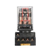 ราคา MK3P MK 3P ใหม่ปลั๊กรีเลย์ 11PIN 3P 220V AC DC 12V 24V COIL พร้อมฐานซ็อกเก็ต (10167559071)