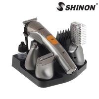 ราคา ชุดปัตตาเลี่ยน SHINON แบบไร้สาย ชาร์จไฟได้ ที่โกนหนวด ที่ตัดขนจมูก แบตเตอร์เลี่ยนไฟฟ้า ที่ตัดผม บัตตาเลี่ยน แบตตาเลี่ยน RECHARGEABLE 7IN1 GROOMING KIT (20595071110)