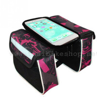 ราคา กระเป๋าคพาดเฟรมใส่มือถือติดจักรยาน COOL 5 5INC (778848932)