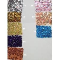 ราคา ผ้าเลื่อม ผ้าเลื่อมเกล็ดปลา พาหุรัด สำเพ็ง ผ้าเลื่อมไล่สี ผ้าเลื่อมกระจก ผ้าตัดชุดแฟนซี ผ้าตัดชุดแดนเซอร์ สีปักแน่น Fabricmall 001 (7559134389)