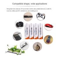 ราคา Sony ถ่านชาร์จ AA 4600 mAh NIMH Rechargeable Battery 12 ก้อน บริการเก็บเงินปลายทาง (15039126085)