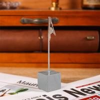 ราคา คลิปหนีบแนวตั้งทำจากไม้ขนาดเล็กหลากสีสุดสร้างสรรค์สำหรับใส่คลิปเหล็กกระดาษโน๊ตโปสการ์ดตั้งโต๊ะ (20644537599)