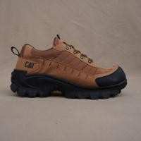 ราคา รองเท้าเซฟตี้ผู้ชาย HITAM Caterpillar สีเทาสีดำสีน้ำตาลหัวเหล็กงานโครงการ (19344873779)