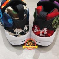 ราคา 100Legit ร้านของแท้ในฮ่องกง REEBOK x BAPE Pump Fury Q47370 มนุษย์ลิง รองเท้ากีฬา รองเท้าเป่าลม (19345128974)