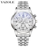 ราคา YAZOLE สุดหรูนาฬิกาข้อมือมียี่ห้อแฟชั่นที่มีชื่อเสียงกีฬา Cool Men นาฬิกาควอตซ์ Mens แนวโน้มนาฬิกาข้อมือสำหรับชาย YZL271X (444926557)