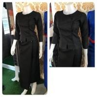 ราคา ชุดไทยจิตรลดาสีขาว ดำ สีขาวงาช้างเสื้อ ผ้าถุงป้ายตะขอฟรีไชร์อัดผ้ากาวทั้งชุด (11159829816)