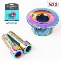 ราคา ฝาปิดขาจานจักรยาน M15 M18 M20 แถมฟรีน็อตขาจาน KRSEC สีรุ้ง (1818214467)