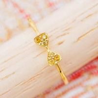 ราคา พร้อมส่ง แหวนพลอยแท้ สีเหลืองบุษราคัม ทองคำแท้9K ทอง37 5 9KAR48 (19027118105)