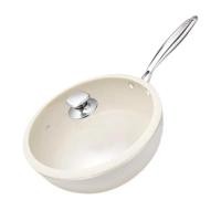 ราคา Cobblestone Non stick Pan Non stick Pan 28 กระทะ กระทะทรงลึก Porcelain (21241605101)