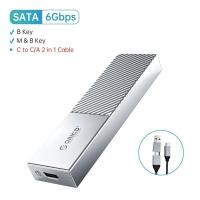 ราคา ORICO USB4 NVMe SSD Enclosure 40Gbps PCIe3 0x4อลูมิเนียม M 2 SSD Case ใช้งานร่วมกับ Thunderbolt 3 4 USB3 2 USB 3 1 3 0 Type C (16556262428)