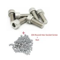 ราคา 25PCS Set Screws Nuts Set M3 Stainless Steel 304 Hexagon Hex Socket Head Cap Allen Bolt Screw (19541158904)