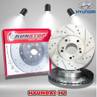 ราคา Runstop จานเบรค รันสต็อป slot HYUNDAI H1 PORTER H100 STAREX ELANTRA ฮุนได (12444395132)