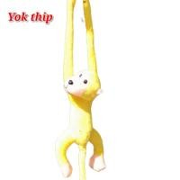 ราคา Yok thip ลิง 1ตัว ยาว18นิ้ว ตุ๊กตาลิง แขนยาว มีเสียงร้อง ใส่ถ่าน ลิงแขนยาว กอดคอ กอดท้ายรถ ห้อยในรถ ตุ๊กตา ลิงผ้า (17157786938)