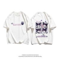 ราคา เสื้อยืดผ้าฝ้ายแขนสั้นเด็ก Sanrio Kuromi ฤดูร้อนแฟชั่นชุดคอสเพลย์ฮัลโลวีน (20076424897)