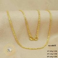 ราคา สร้อยอิตาลี 9k ลายดิสโก้ (15470831050)