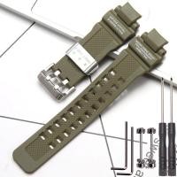 ราคา สาย G SHOCK ซิลิโคนสำหรับ Casio G 1400 GA1100 GA1000 GW A1100 GW A1000สาย GW 4000อุปกรณ์เสริมกันน้ำนาฬิกากําไล (21103569555)