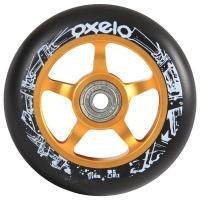 ราคา ล้อสกู๊ตเตอร์ OXELO 100mm ล้อสกู๊ตเตอร์อะลูมิเนียม รุ่น PU 100 มม Grey Alu Core Black PU Freestyle Scooter Wheel บริการเก็บเงินปลายทาง สำหรับคุณ (16185053384)
