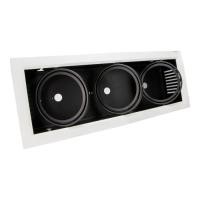 ราคา Downlight ดาวน์ไลท์3หัว โคมไฟดาวน์ไลท์สี่เหลี่ยมฝังฝ้าอ ลูมิเนียม สีขาว ขั้ว AR111 3 รุ่น WL JHD103 AL WH (17841437641)