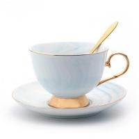 ราคา AG Tableware ชุดถ้วยกาแฟเซรามิค แก้วกาแฟ ลายหินอ่อน มีให้เลือก3สี 1เซต3ชิ้น NO Z53 (20959395824)