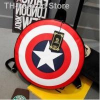 ราคา กระเป๋าเป้สะพายหลัง กระเป๋าเป้สะพายหลังลายโล่กัปตันอเมริกาความจุขนาดใหญ่ (9449518792)