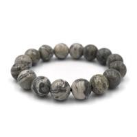 ราคา หินนำโชค สีเทาลายหินอ่อน เลือกขนาดเม็ดหินได้ 4 12 มม หินแห่งการเปลี่ยนแปลง สร้อยข้อมือหินแท้ by siamonlineshop (13956992845)