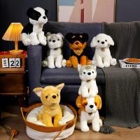 ราคา ตุ๊กตาจำลองฮัสกี้หมาตุ๊กตาหนานุ่มตุ๊กตาลาบราดอร์ชเนาเซอร์ชิวาวานักบุญชิวาวาของขวัญวันเกิดสำหรับเด็กตุ๊กตาของเล่นน่ารัก (19771416899)