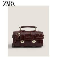 ราคา ZARAˉ แท้ Zara3G กระเป๋านำเข้าสำหรับผู้หญิง2023กระเป๋าแคมบริดจ์พาดลำตัวกระเป๋าถือสะพายไหล่ลายฤดูร้อนใหม่ (20468243137)