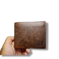 ราคา กระเป๋าสตางค์ผู้ชาย KingDushi ใบสั้น D3401 25 ฟอกสี (21042012901)