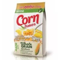 ราคา Nestle Corn Flakes Cereal เนสท์เล่ คอร์นเฟลกส์ แผ่นข้าวโพดอบกรอบ อาหารเช้า 1500 กรัม ขนาดใหญ่สุดคุ้ม (7865428971)