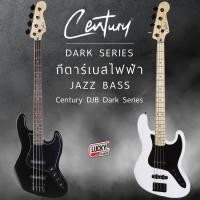 ราคา เบส Century รุ่น DJB Dark Series ทรง Jazz Bass 4 สาย มี สีขาว สีดำ ฟรี กระเป๋าเบส สายแจ๊ค คอไม้เมเปิ้ล งานสวย ส่งด่วน มีปลายทาง (16151282125)