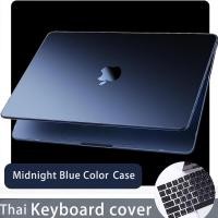 ราคา 2 in 1 สำหรับ Newest Macbook 2023 Air 15 13 6 inch M2 A2941 A2681 Pro 13 14 16 inch M3 2023 chip A2442 A2485 M1 2020 MacBook Pro 13 M1 A2338 A2337 Air 11 12 13 นิ้วเต็มปก ภาพยนตร์ปกคีย์บอร์ดภาษาไทยฟรี