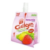 ราคา เจเล่ บิวตี้ เยลลี่คาราจีแนน ผสมคอลลาเจนและวิตามินซี 150 กรัม แพ็ค 3 ซอง Jele Beautie Collagen 150 g x 3 โปรโมชันราคาถูก เก็บเงินปลายทาง (15098279416)