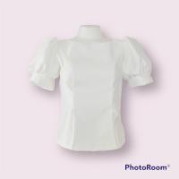 ราคา เสื้อแขนตุ๊กตา เสื้อคอปาด ผ้าไหมอิตาลี อัดกาวทั้งตัว (18342949183)